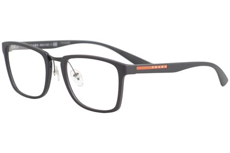 prada mens rimless eyeglasses|wide fit prada frames for men.